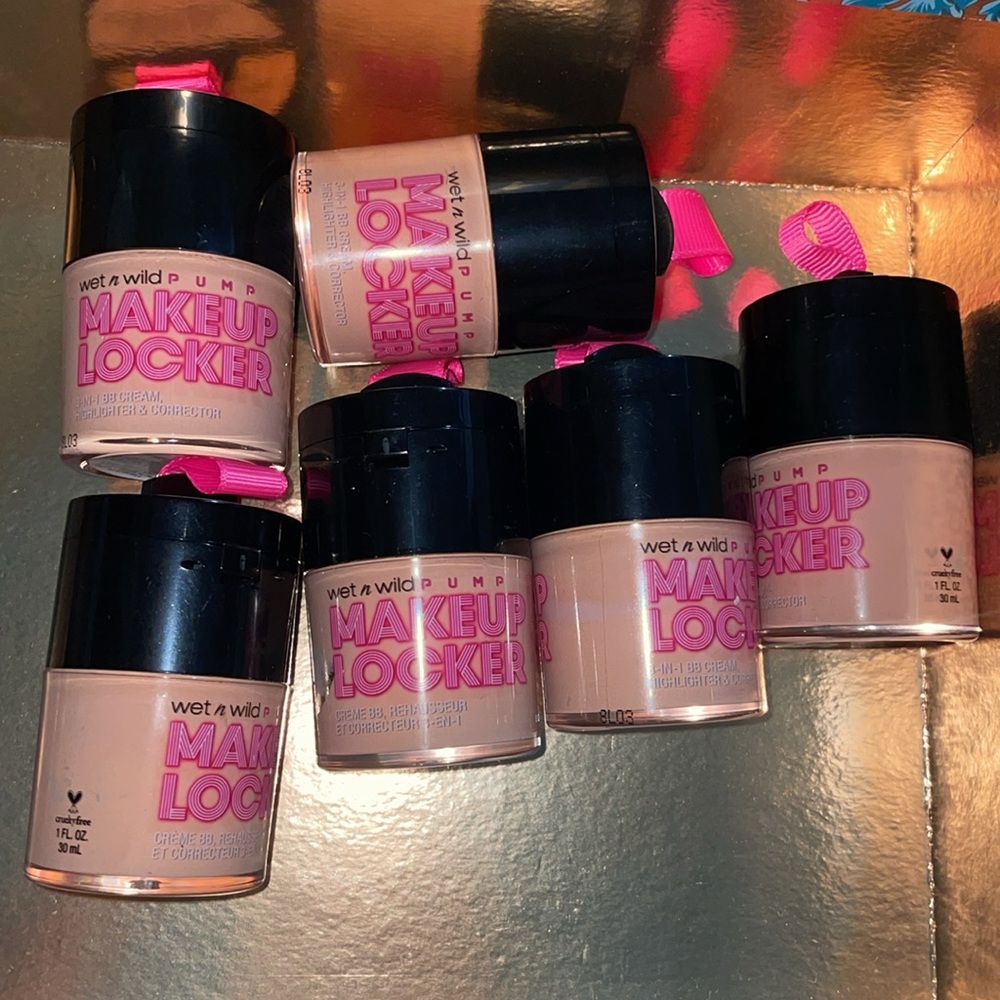Wet N Wild Pump Makeup Locker 3-in-1 BB Cream Highlighter & Corrector